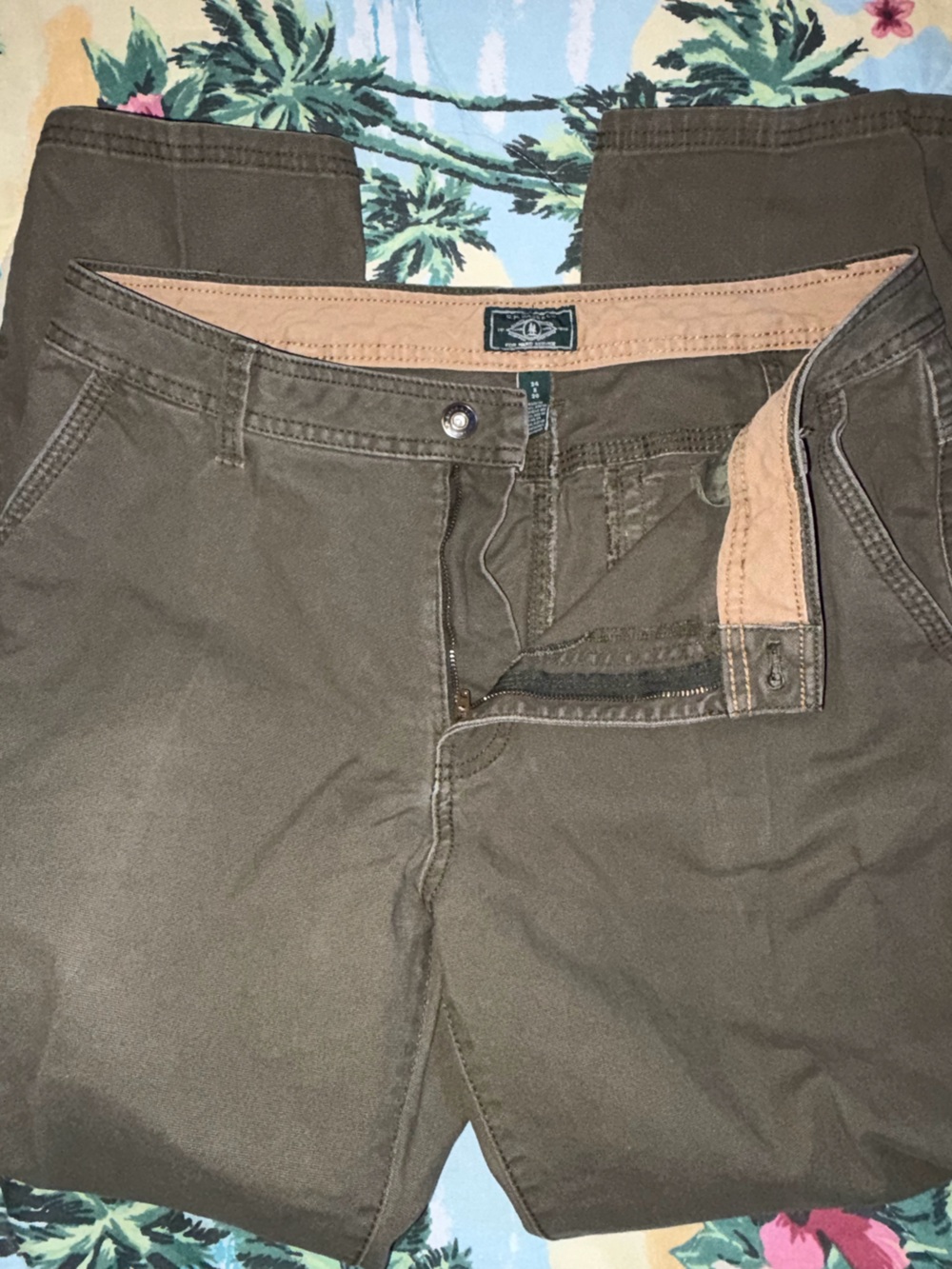 Men's Olive Green  Pants